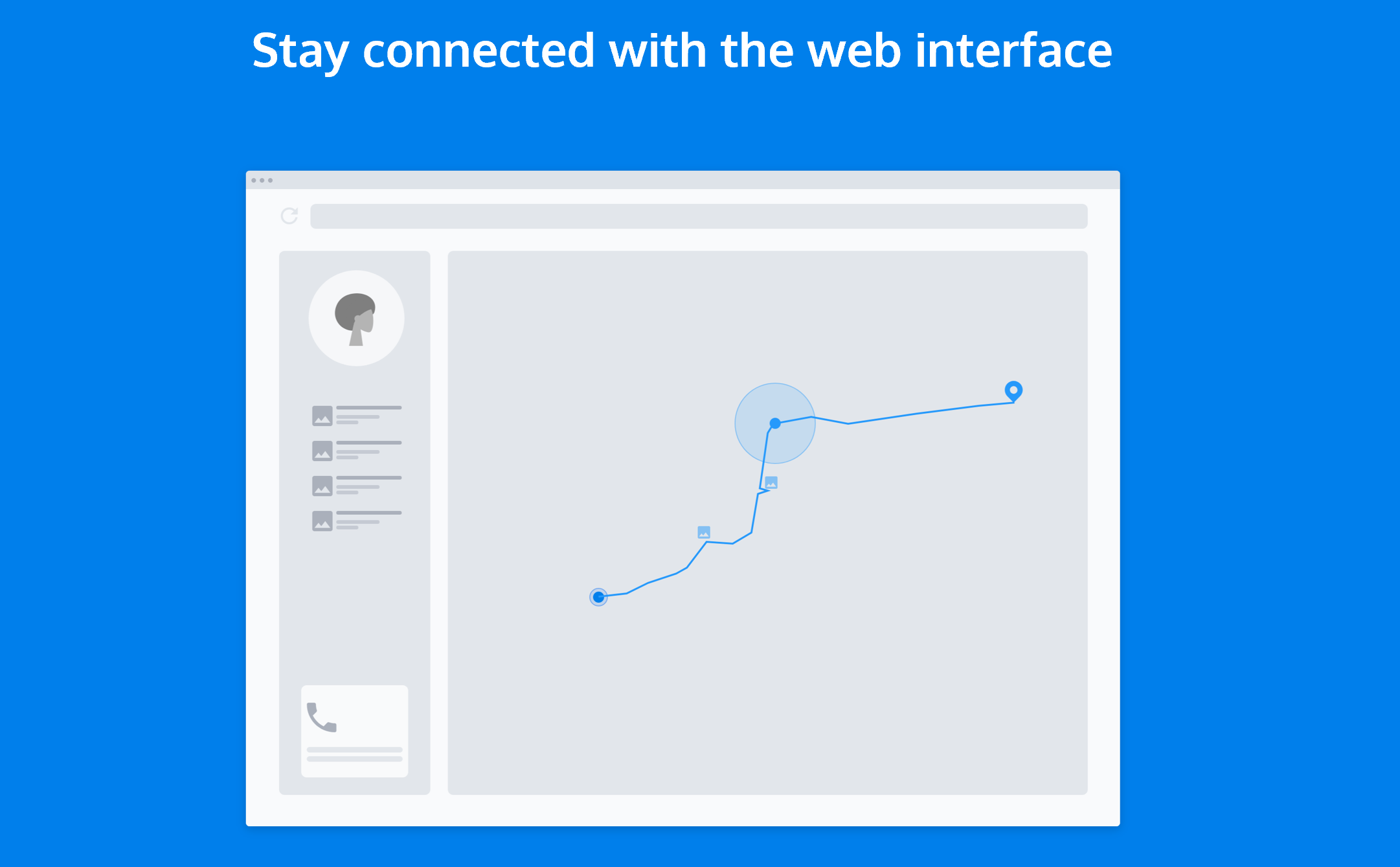 Web portal wireframe